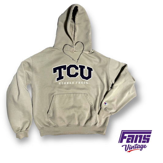 Vintage Champion TCU 'Horned Frog' hoodie