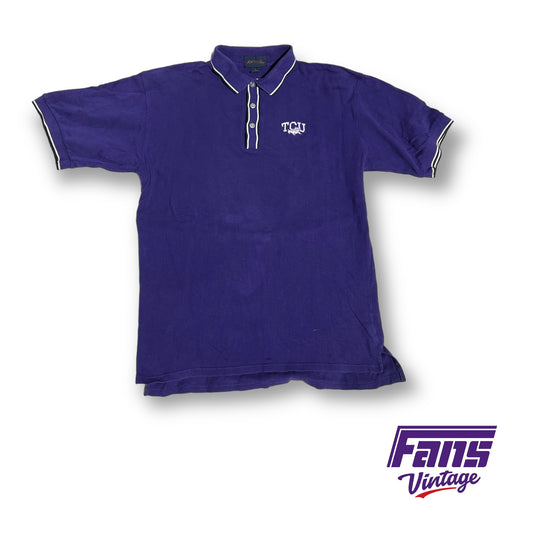 90s VIntage TCU Polo