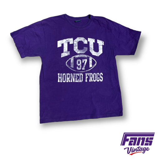 90s Vintage TCU Football t-shirt