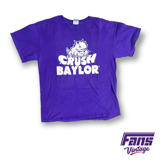 Vintage TCU 'Crush Baylor' Double sided t-shirt