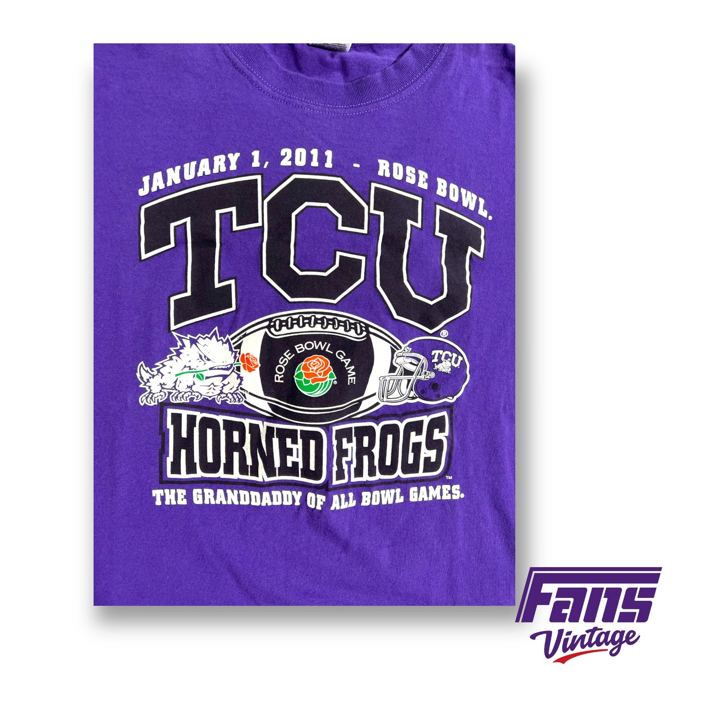 2011 TCU Rose Bowl t-shirt - Epic logo