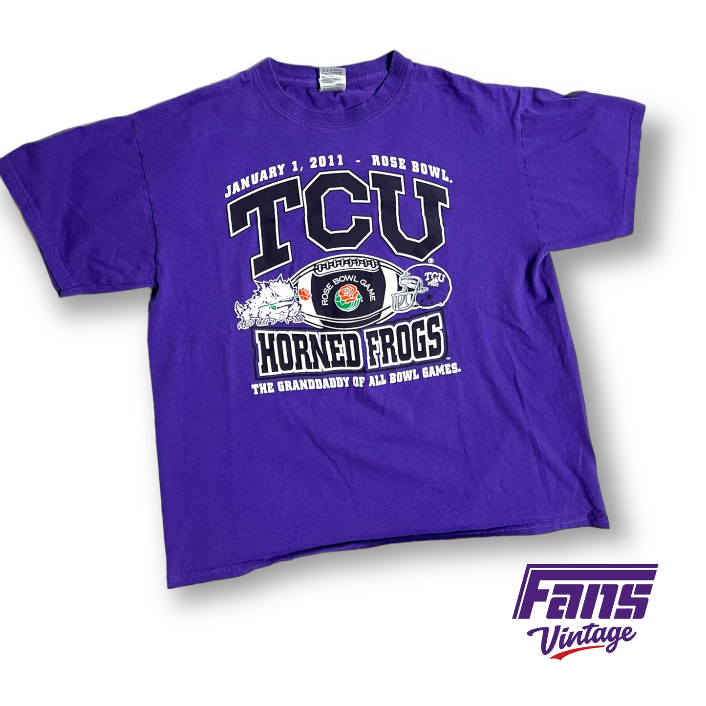 2011 TCU Rose Bowl t-shirt - Epic logo