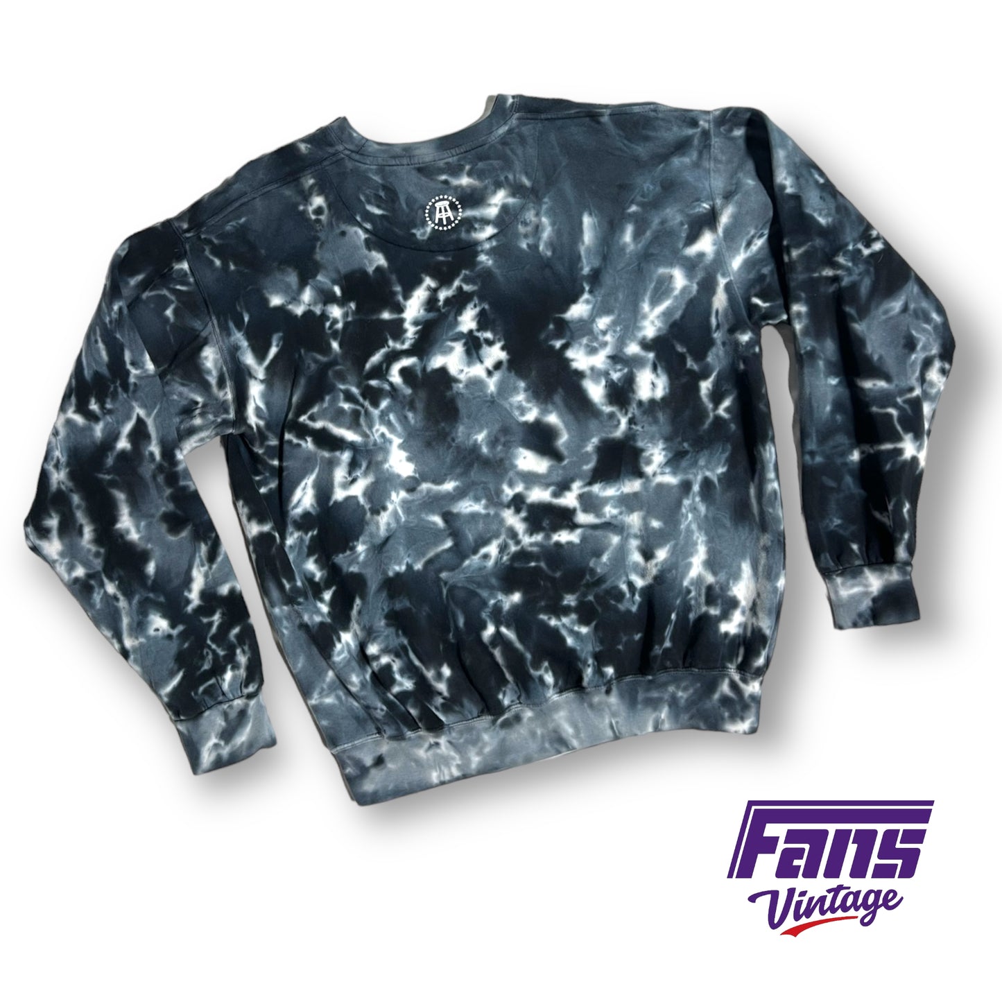 Epic TCU "Hypno Toad" tie dye crewneck sweater