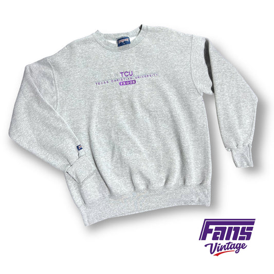 Vintage Jansport TCU crewneck sweater