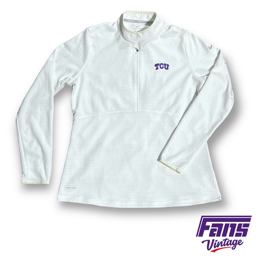 Nike Golf TCU team issued half-zip pullover