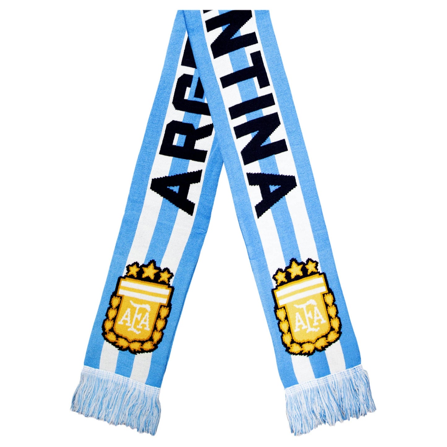 Argentina Soccer Woven Futbol Scarf - Light Blue / One Size - Officially Licensed