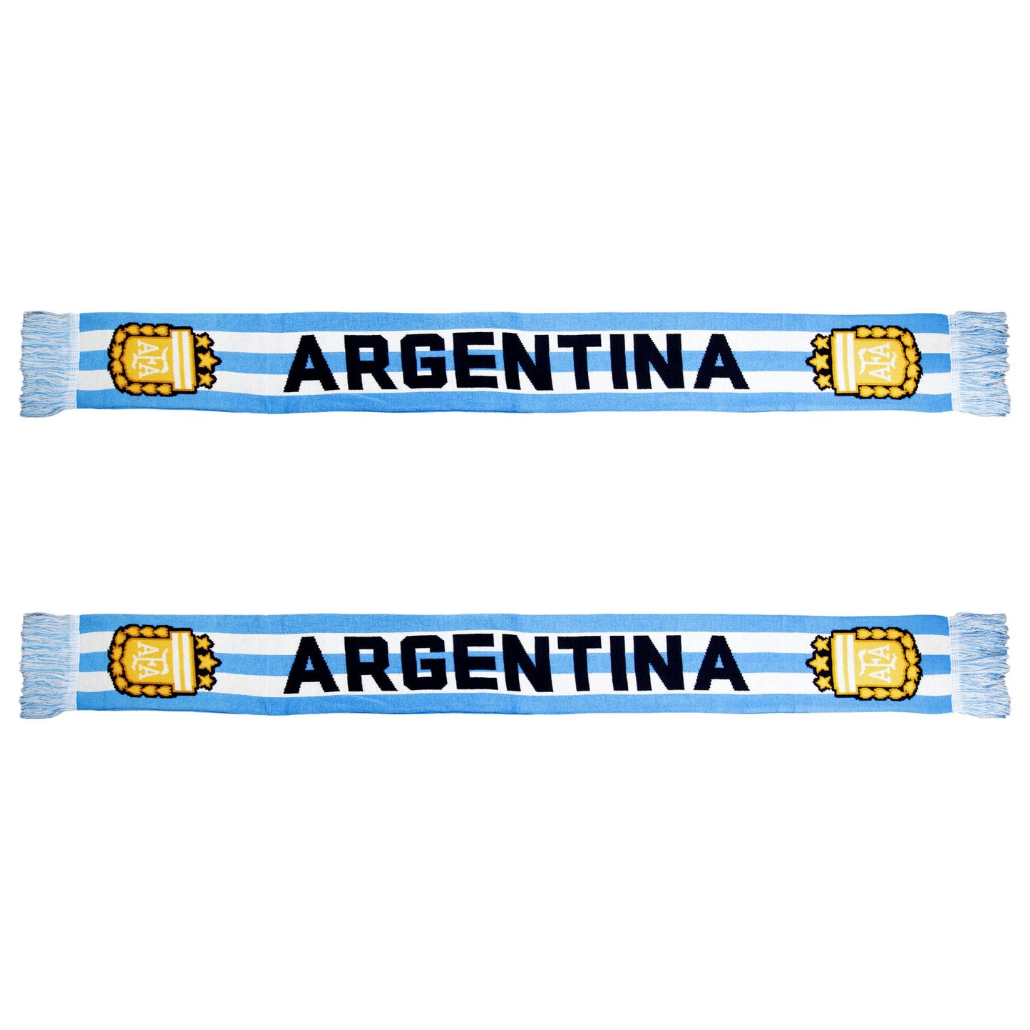 Argentina Soccer Woven Futbol Scarf - Light Blue / One Size - Officially Licensed