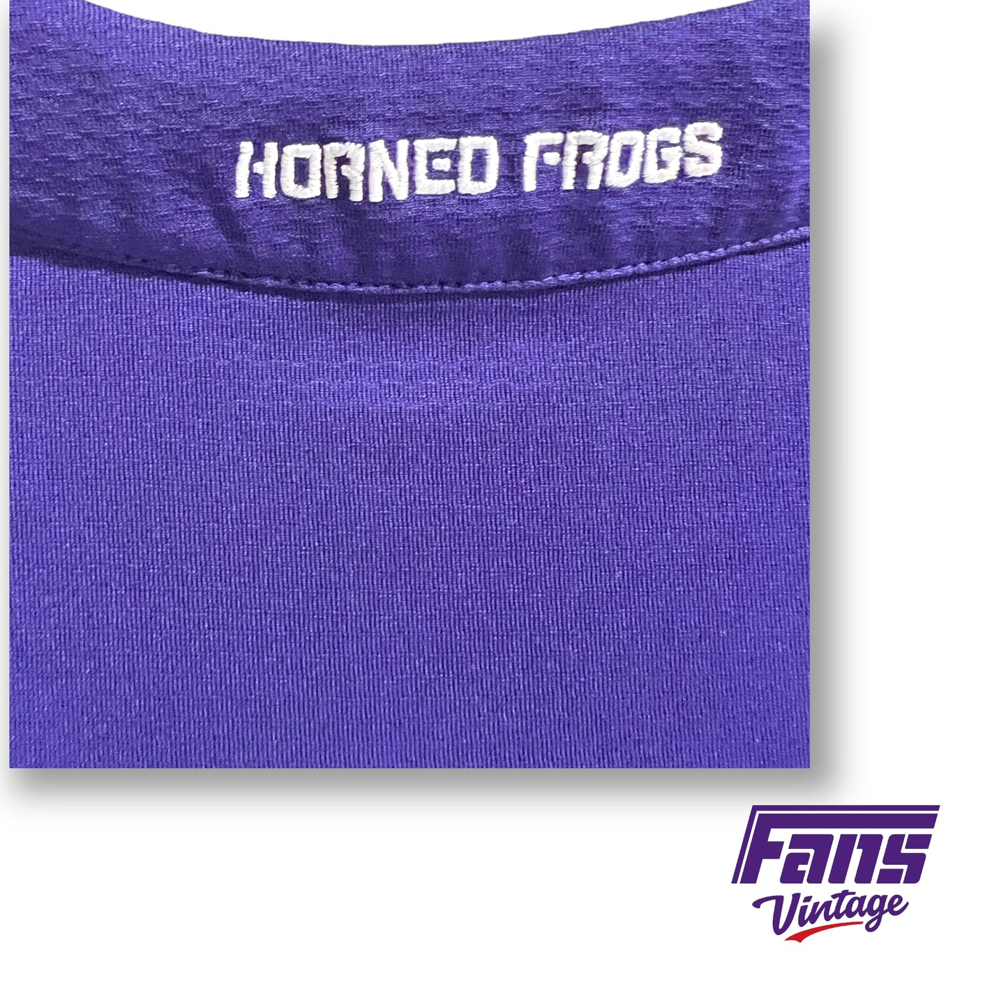 TCU Baseball Frogskin Script Nike Fan Jersey