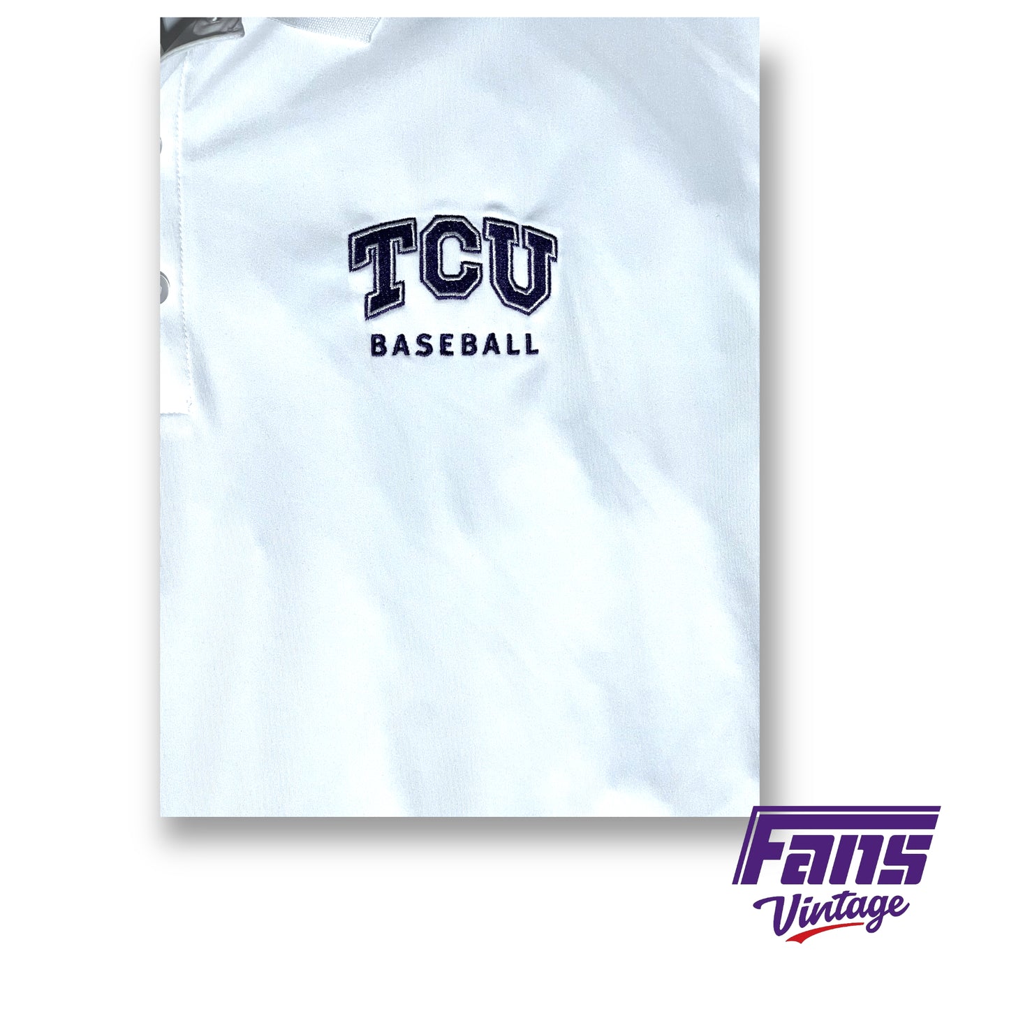 Team Issue TCU Baseball Nike Polo