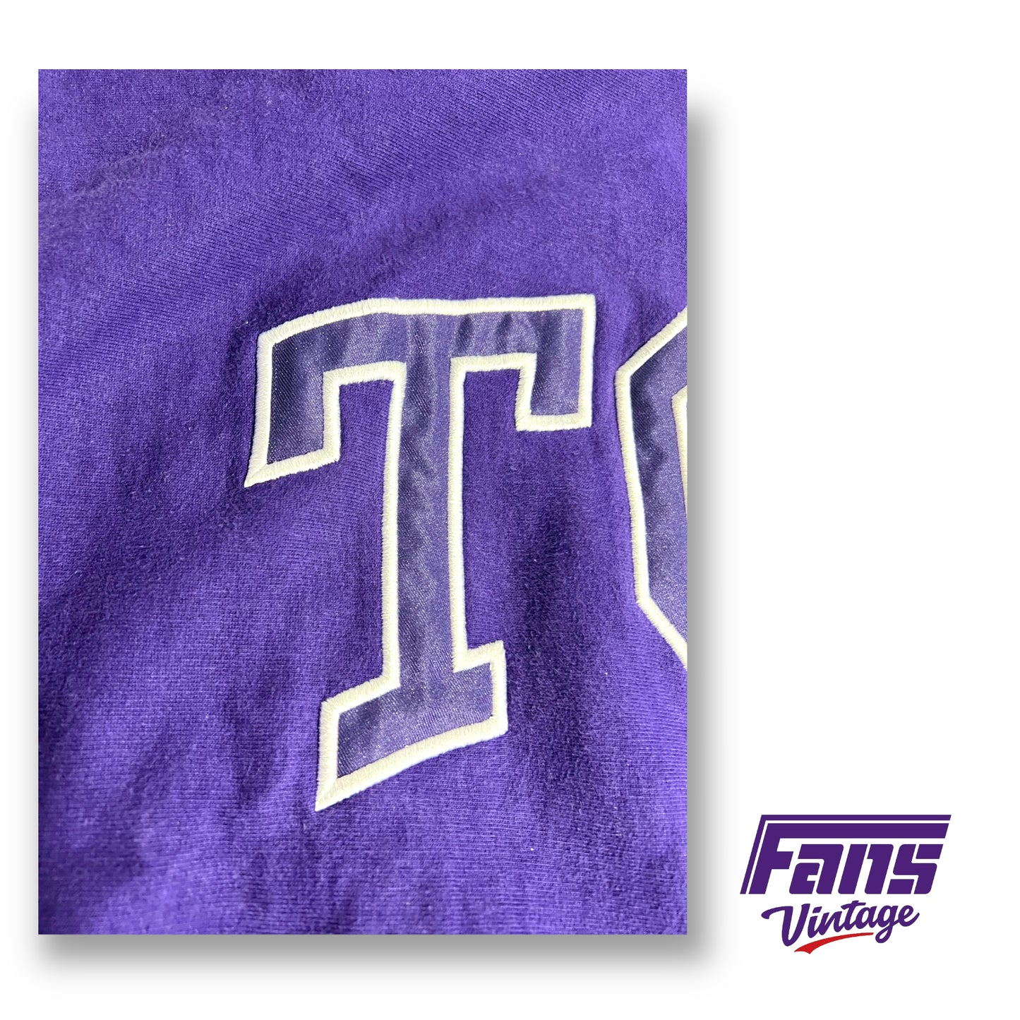 Y2K Vintage TCU Crewneck Sweater