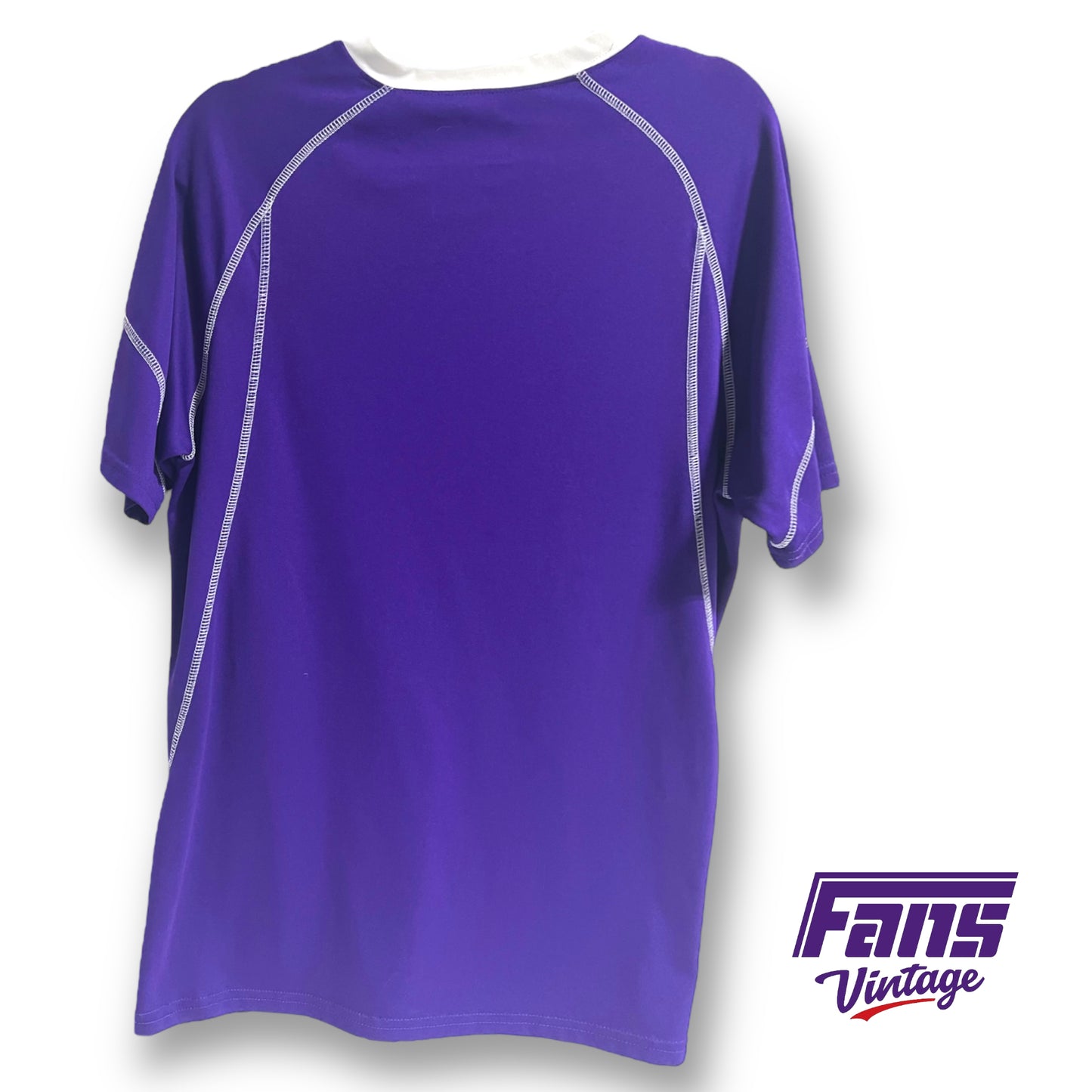 TCU Frogs Script Baseball Style Warmup Jersey