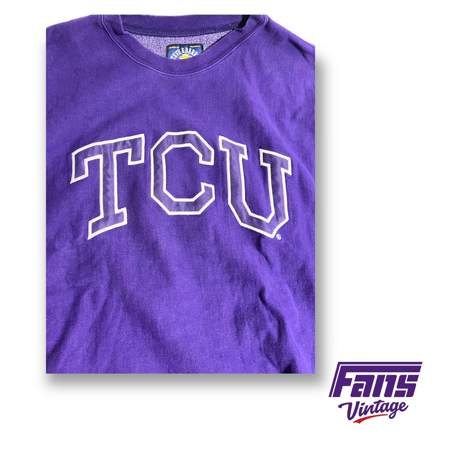 Y2K Vintage TCU Crewneck Sweater