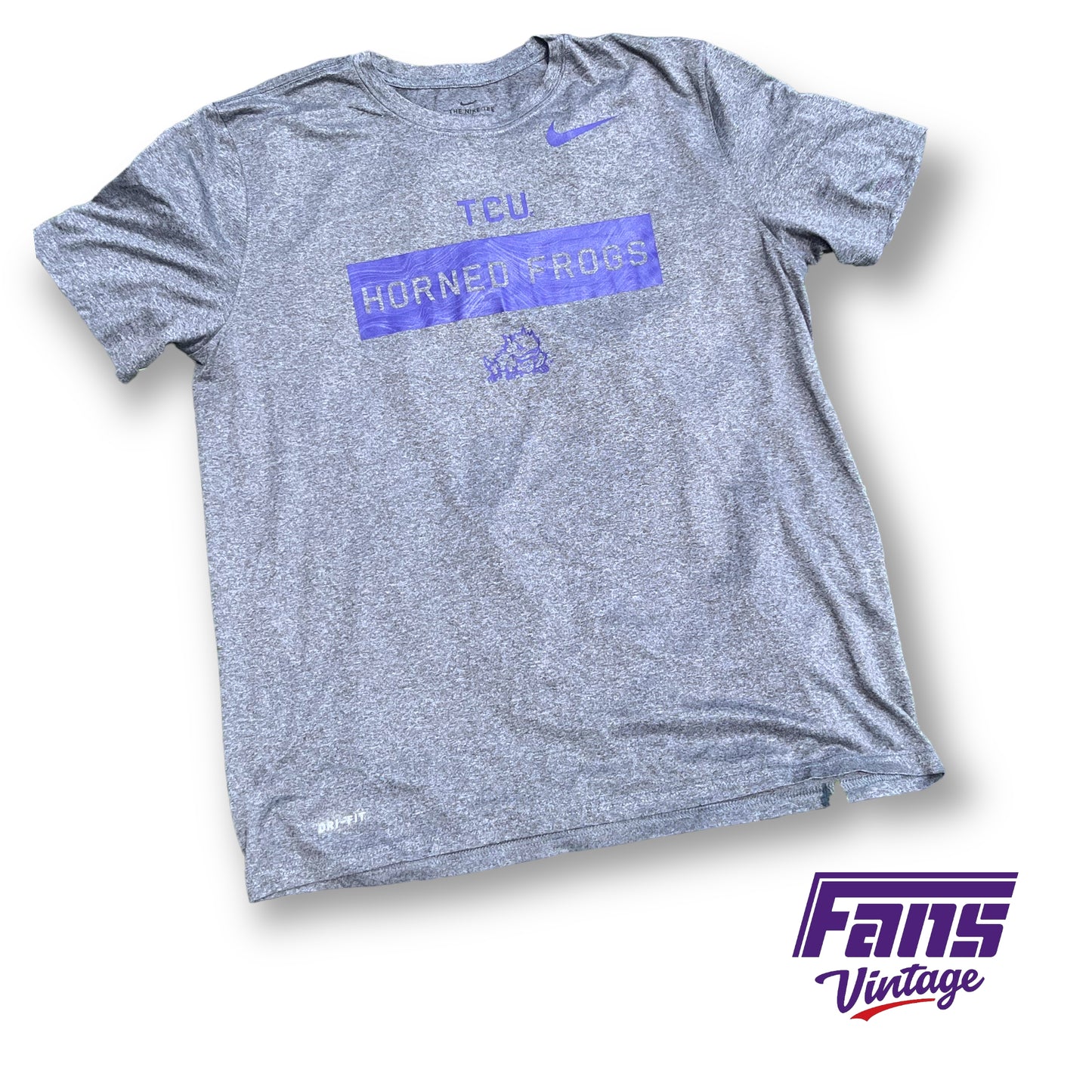 TCU Baseball Team Issue 3.0 Club Nike Tee