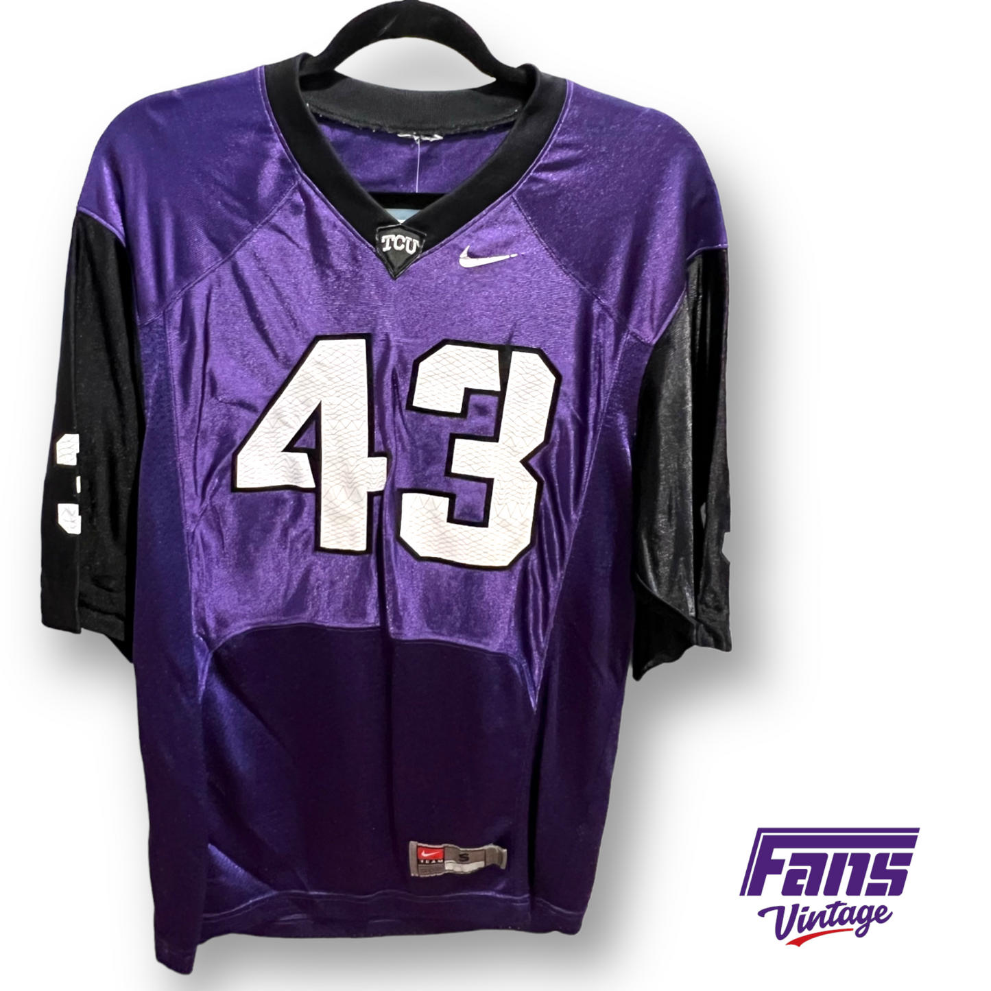 Vintage TCU Football Jersey - Nike 2010 Tank Carder with Frogskin Numbers!