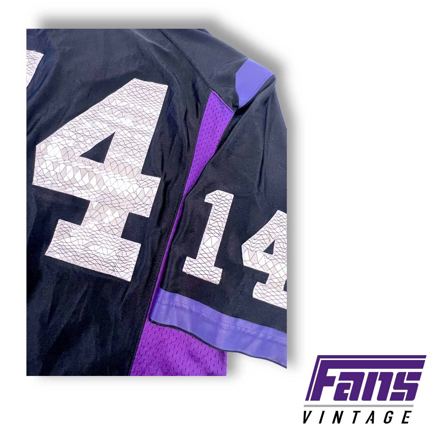*GRAIL* 2010 Andy Dalton "Til Hell Freezes" Fully Stitched Limited Edition TCU Football Jersey