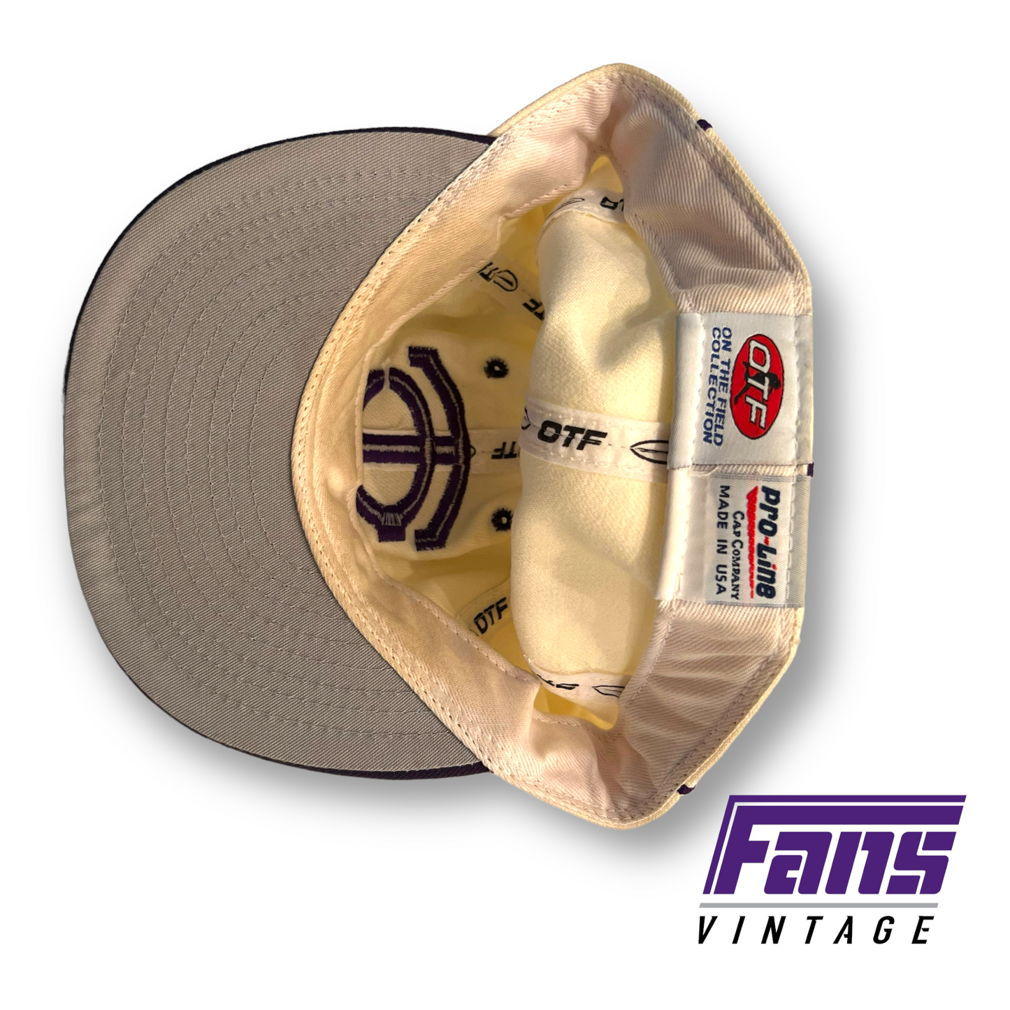 Vintage Team Issued TCU Baseball Proline Fitted Hat
