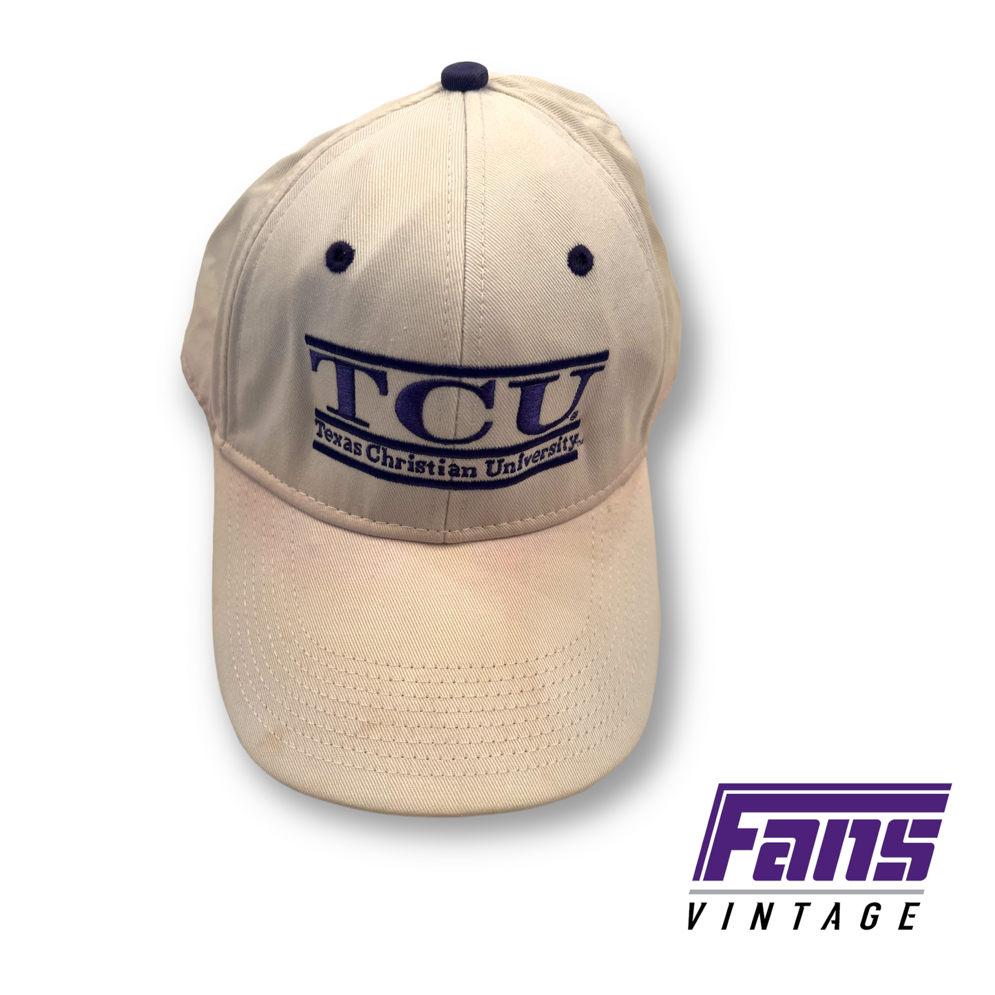 Y2K Vintage TCU Snapback - "The Game" TCU Split Bar Hat