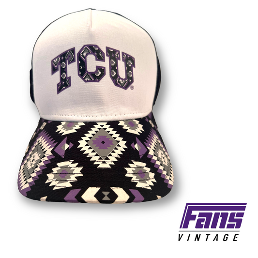 Unique TCU Snapback with Geometric Design