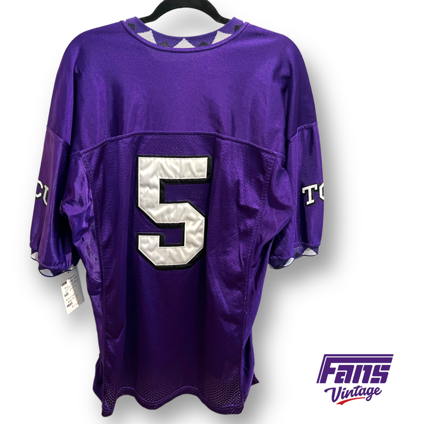 Vintage TCU Football 2000 Tomlinson Fully Stitched Alternate Jersey