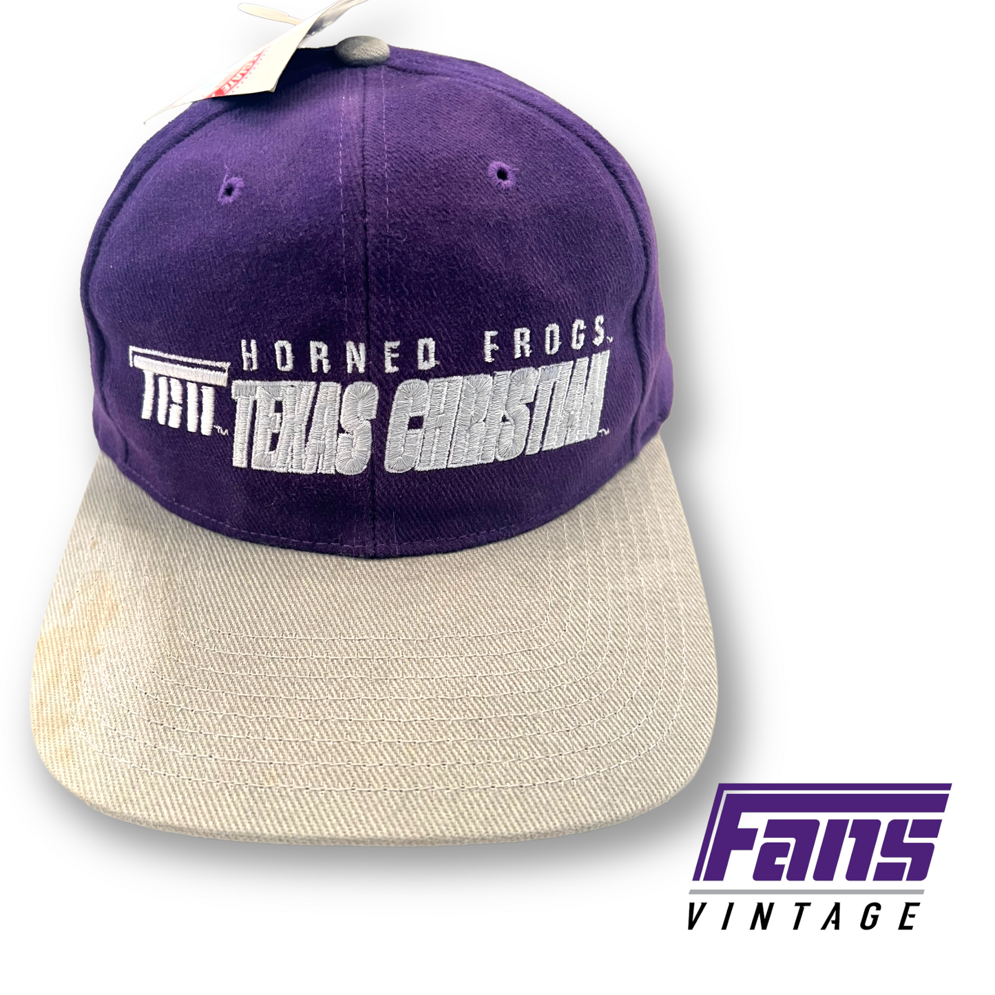 Vintage 90s TCU Flying T Hat - New with Tags - See condition!