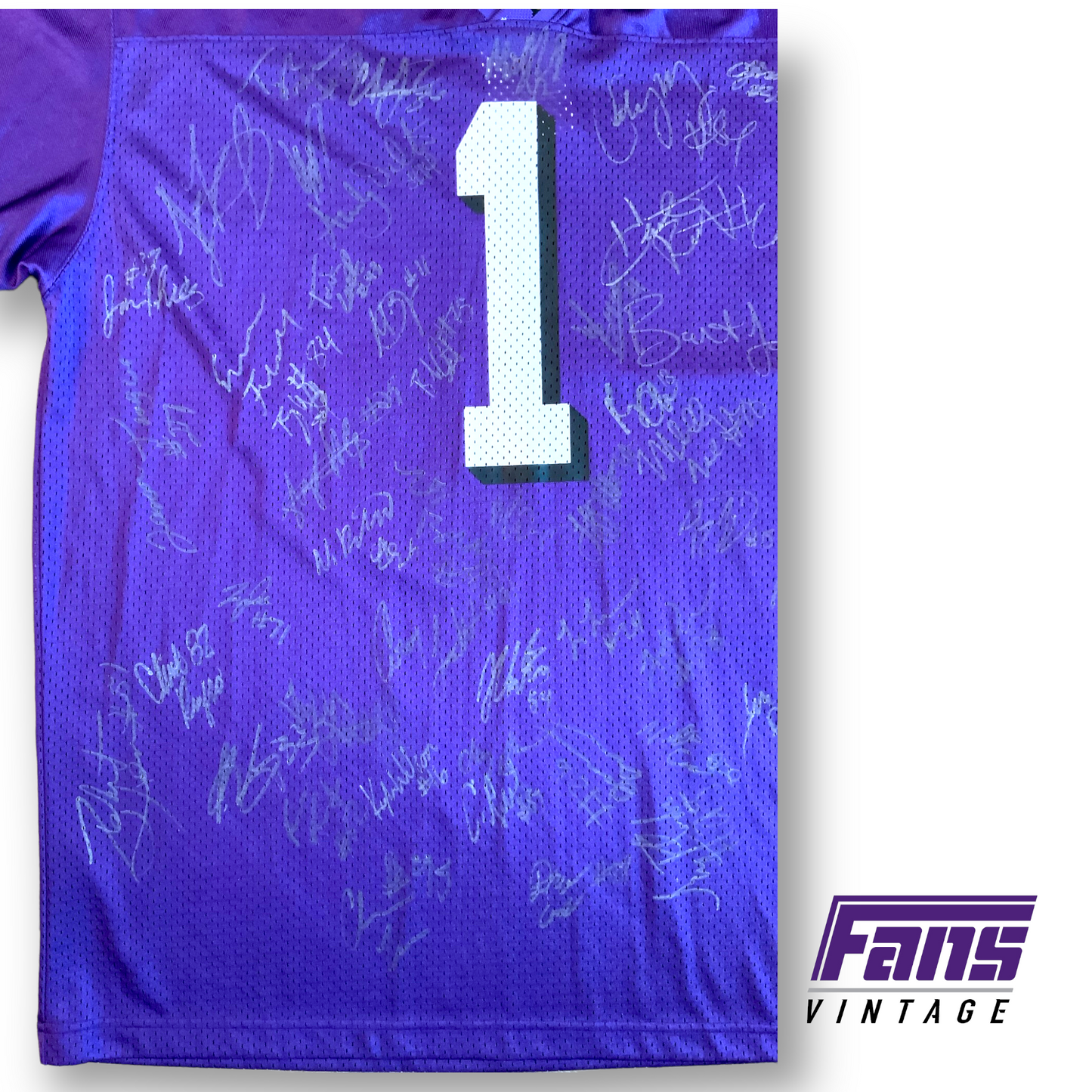 Incredible! 2011 Rose Bowl Team Autographed Nike TCU Football Jersey - New With Tags!