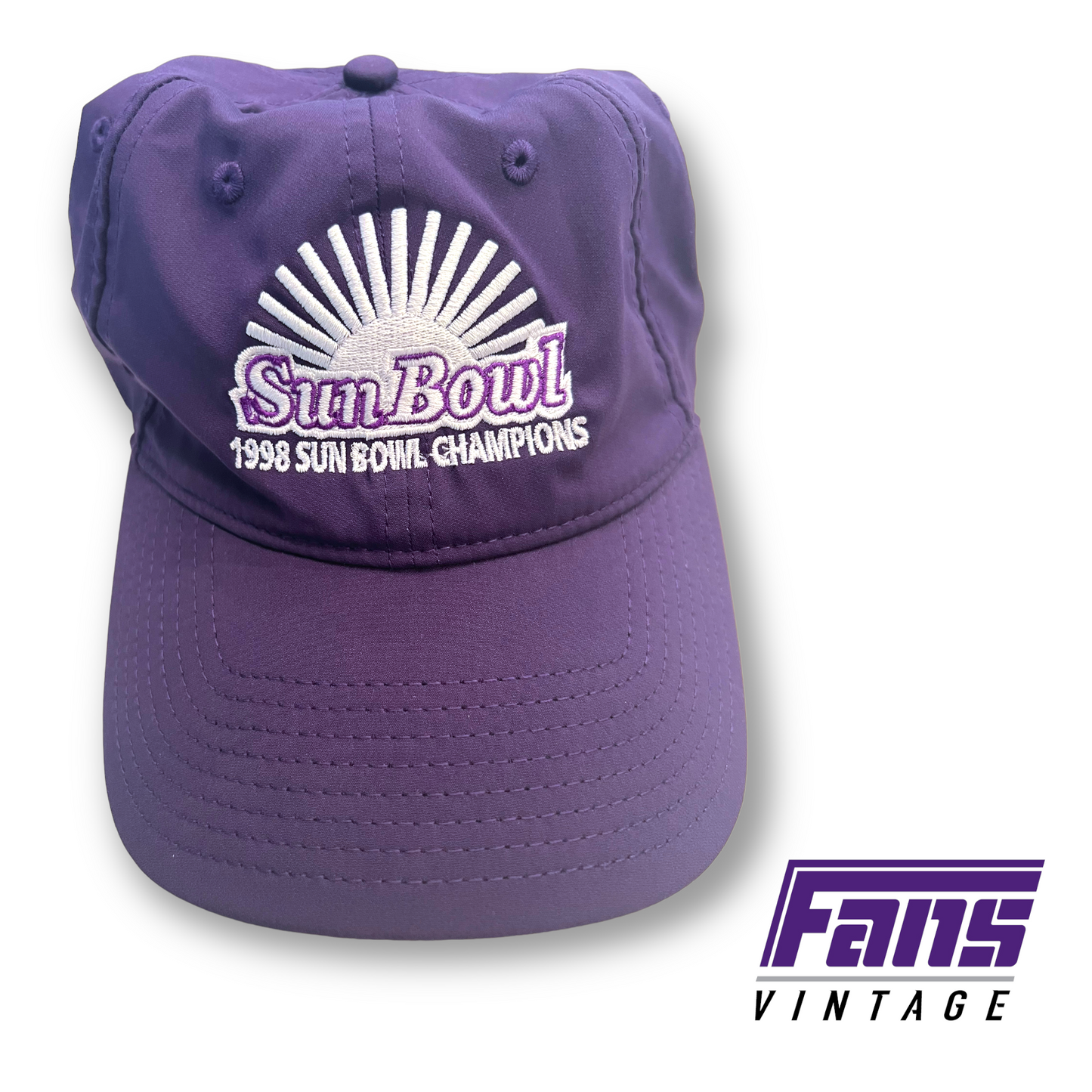 NEW with original tags! Vintage "The Game" 1998 TCU Sun Bowl Champions Hat
