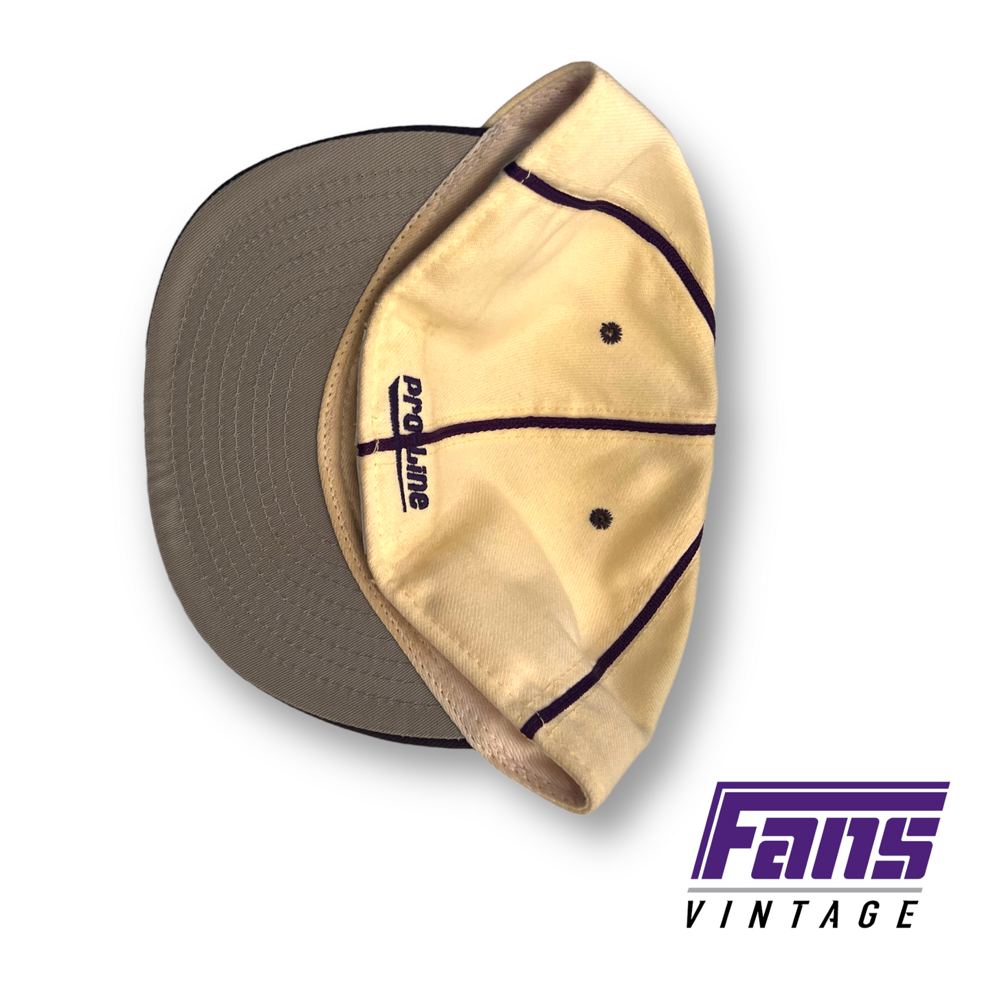 Vintage Team Issued TCU Baseball Proline Fitted Hat