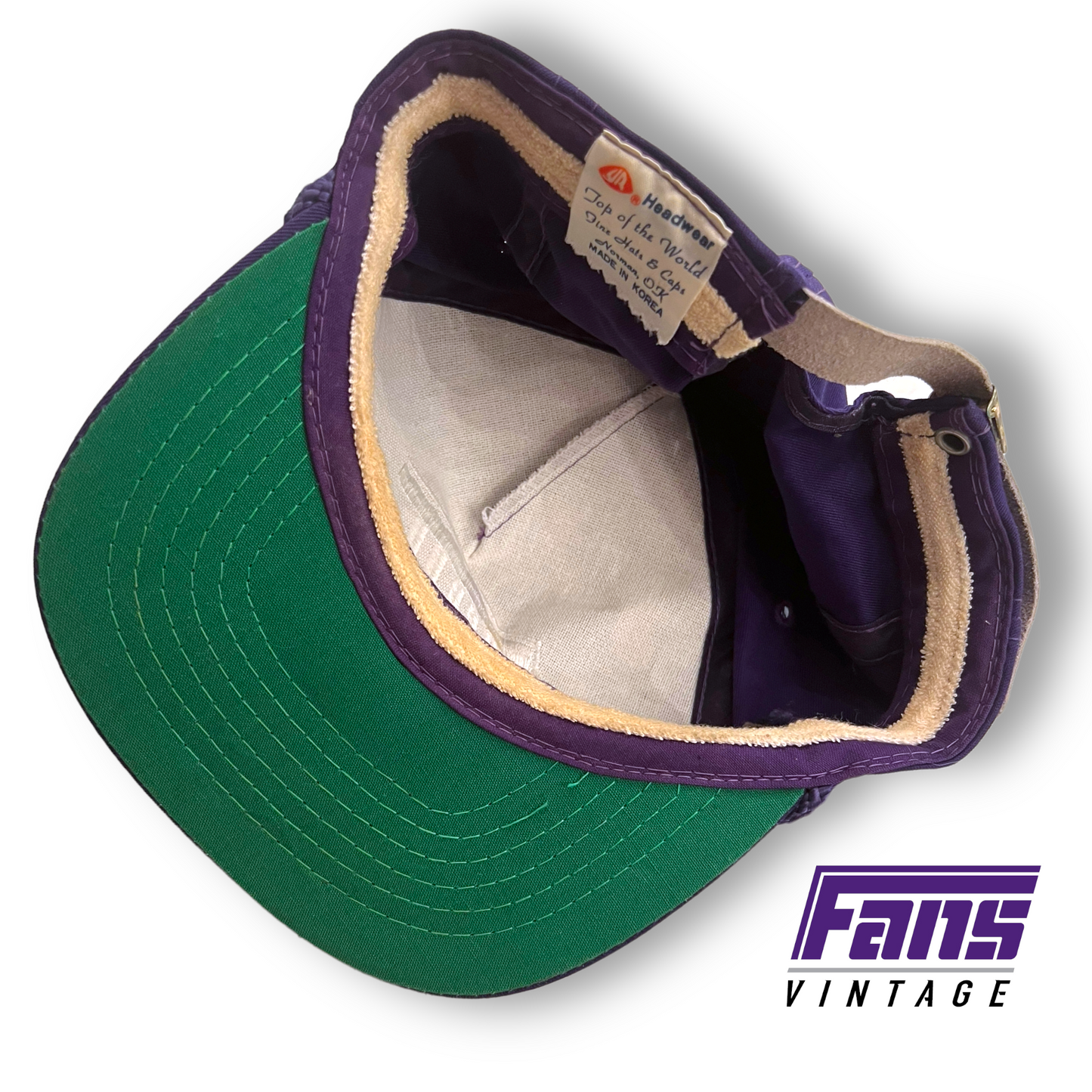 *GRAIL!* 80s Vintage TCU Flying T Rope Hat