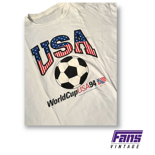 Awesome giant logo Vintage World Cup USA 1994 Tee