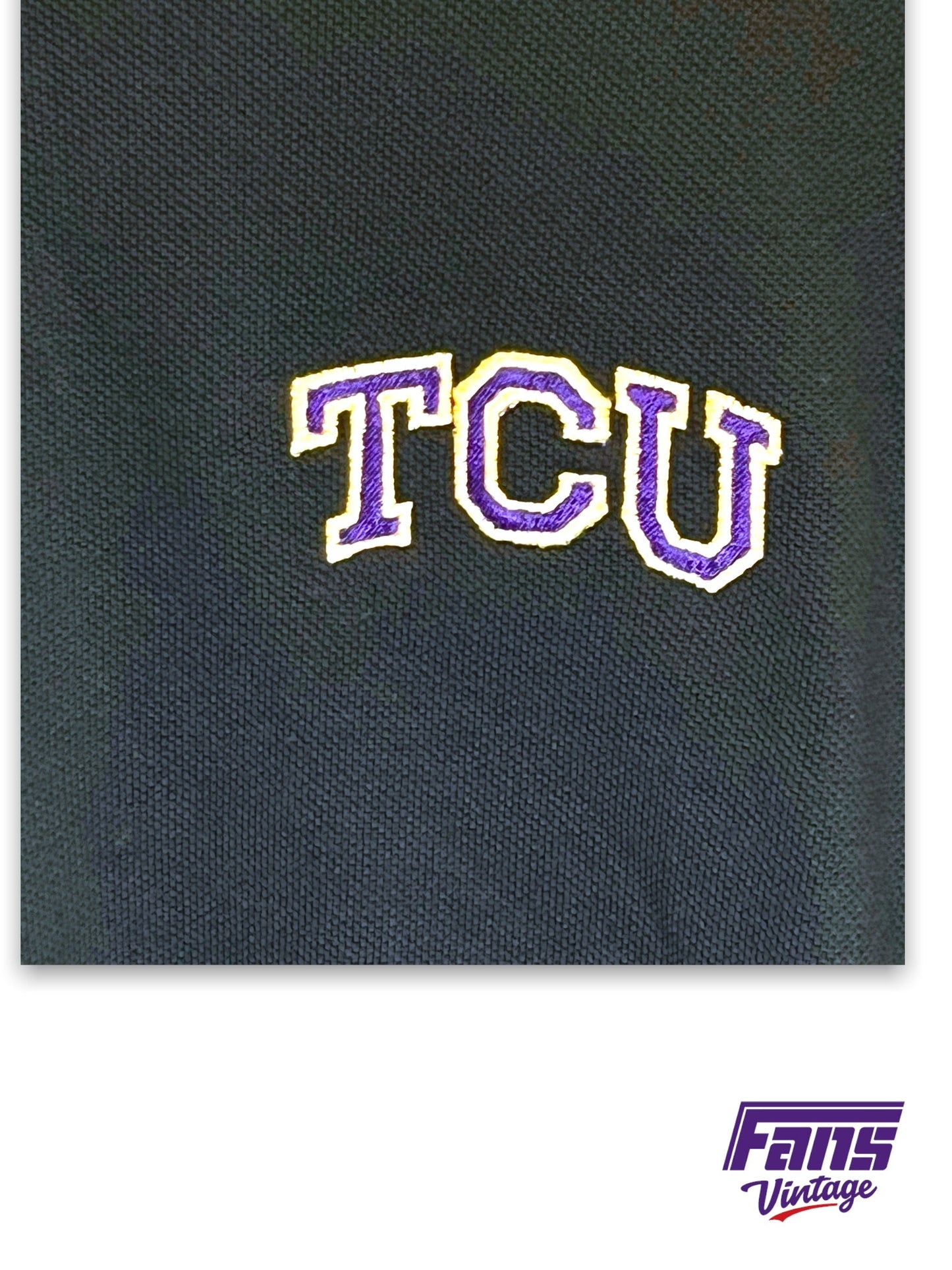 TCU Golf Team Issued Y2K Vintage Tommy Hilfiger Polo - New with tags!