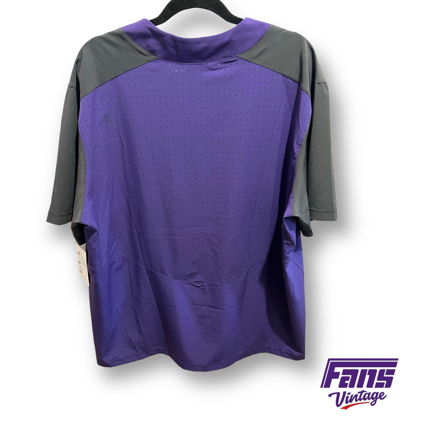 Game Worn TCU Baseball Jersey! Nike Drifit with stitched lettering