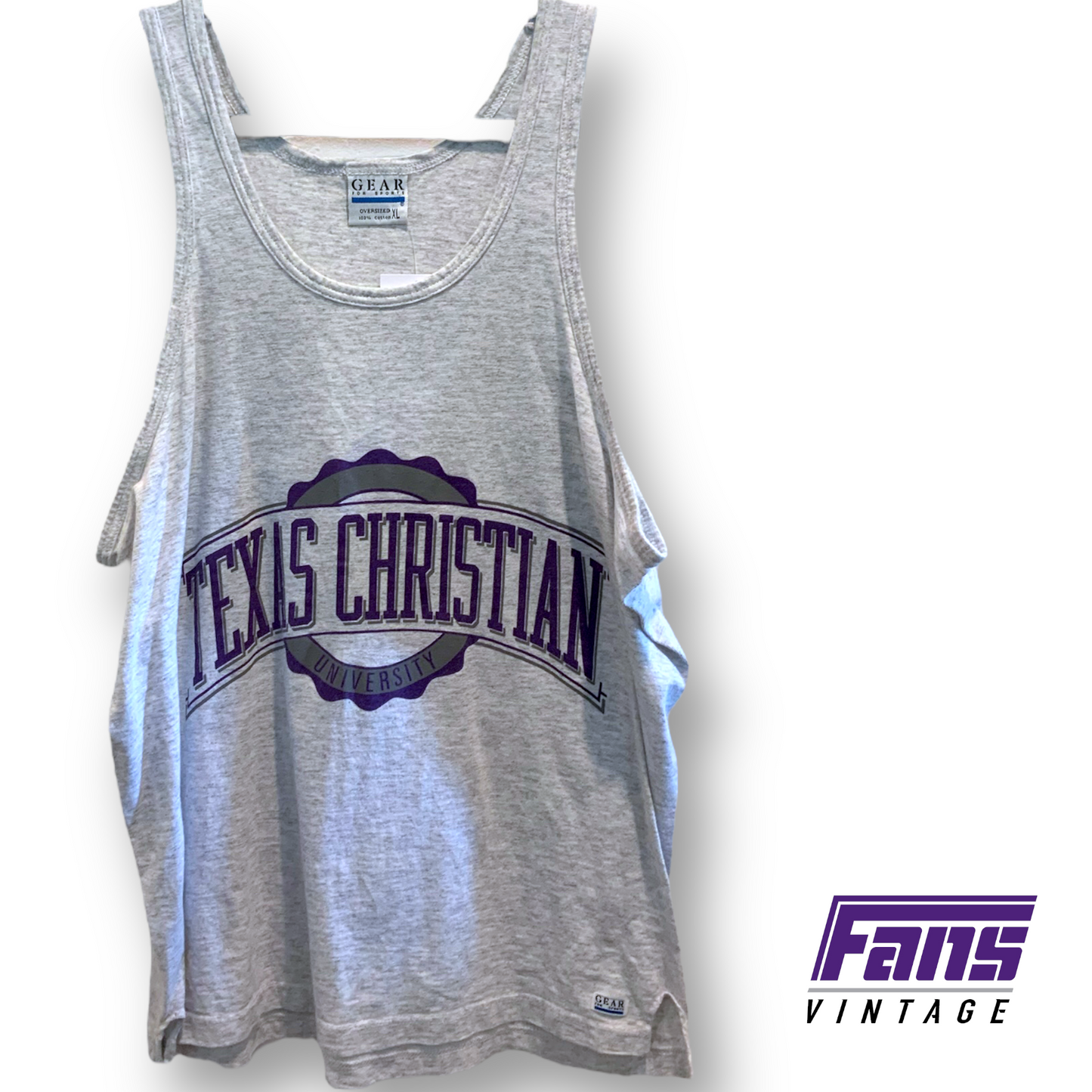 Rad! 90s Vintage TCU Tank Top