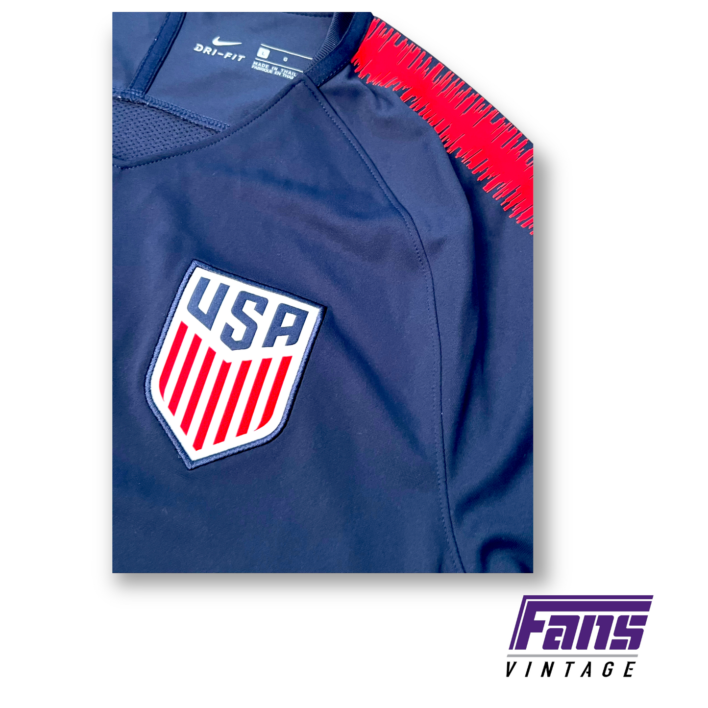 Nike Drifit Authentic USA Soccer Jersey