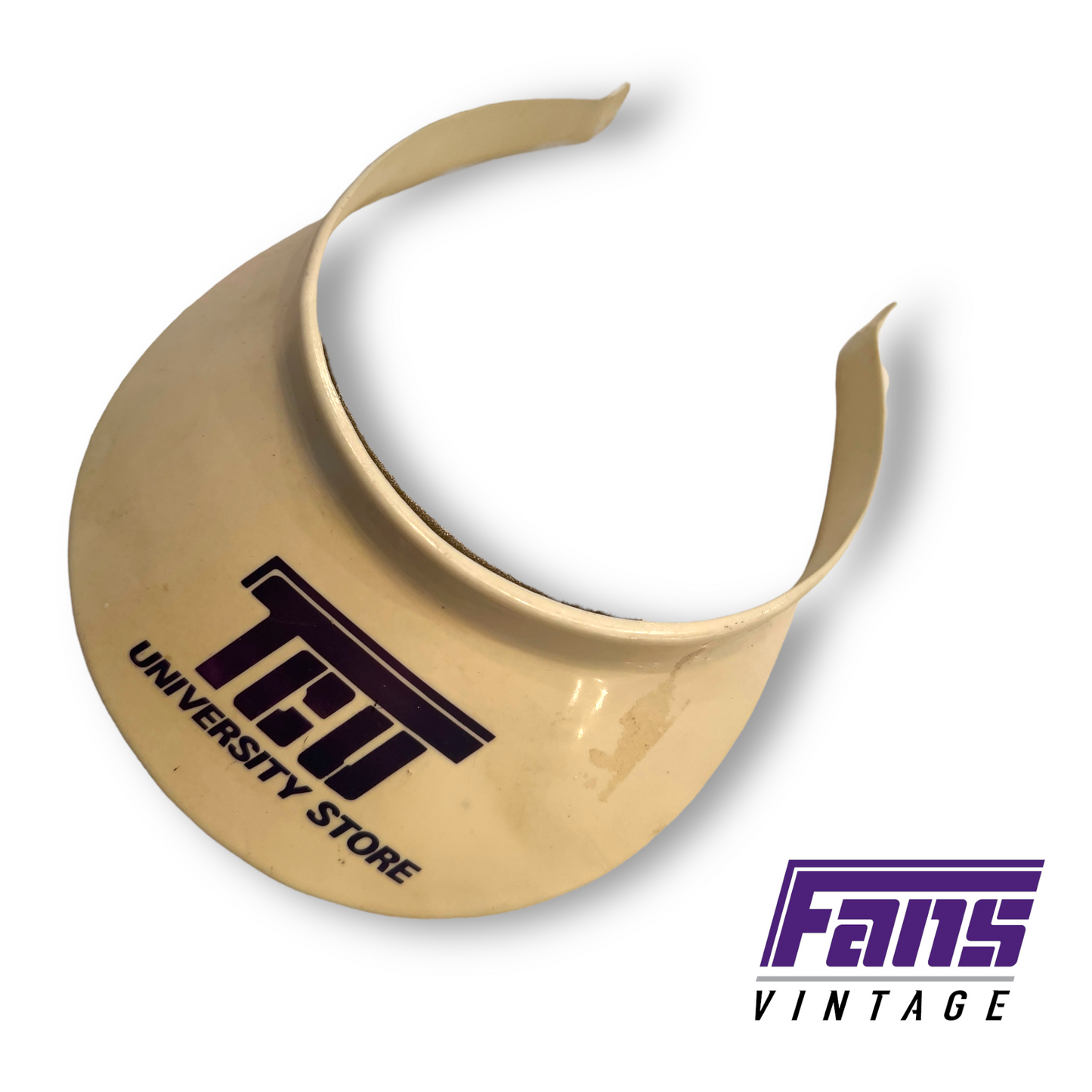 Vintage TCU Flying T Visor