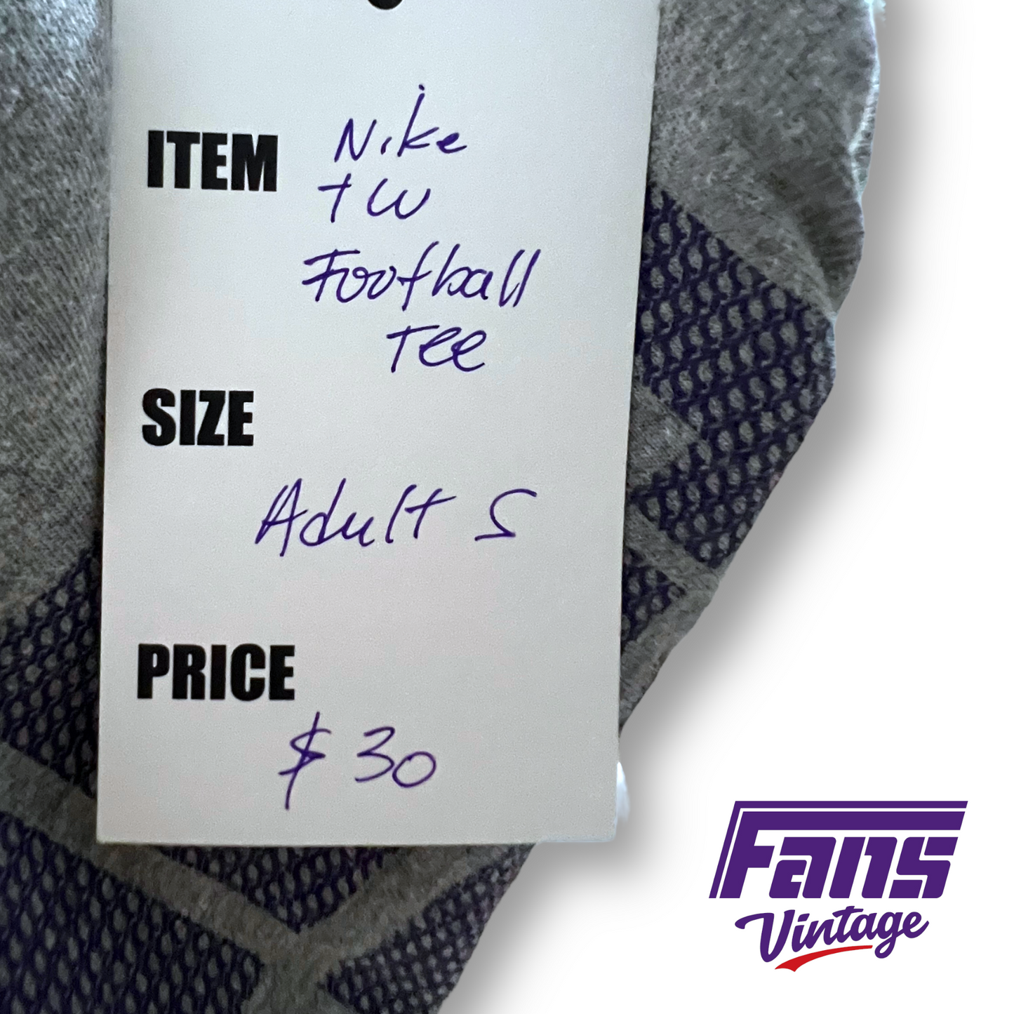 Awesome Nike TCU Football Drifit Tee