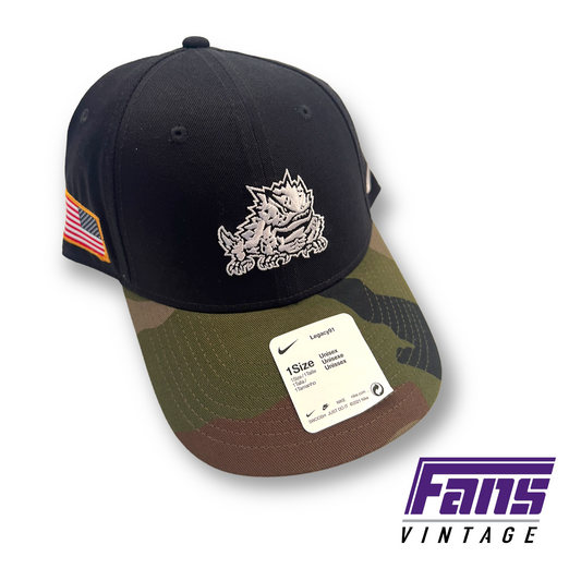 New with Tags! Nike TCU Salute to Service Hat