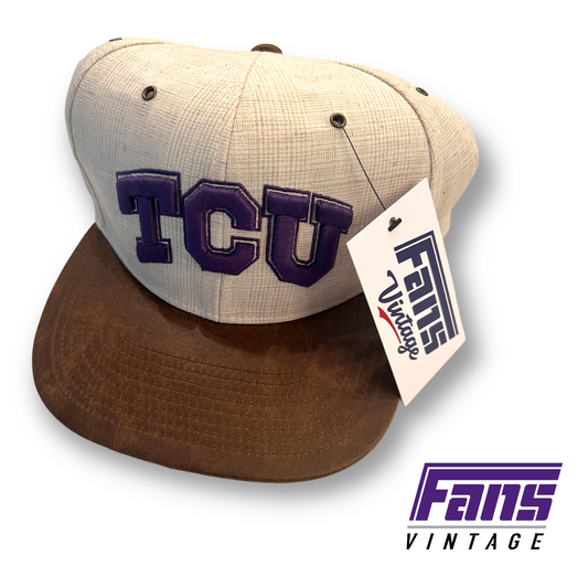 Epic! "Bamboo and Leather" New with Tags Limited Edition TCU Snapback