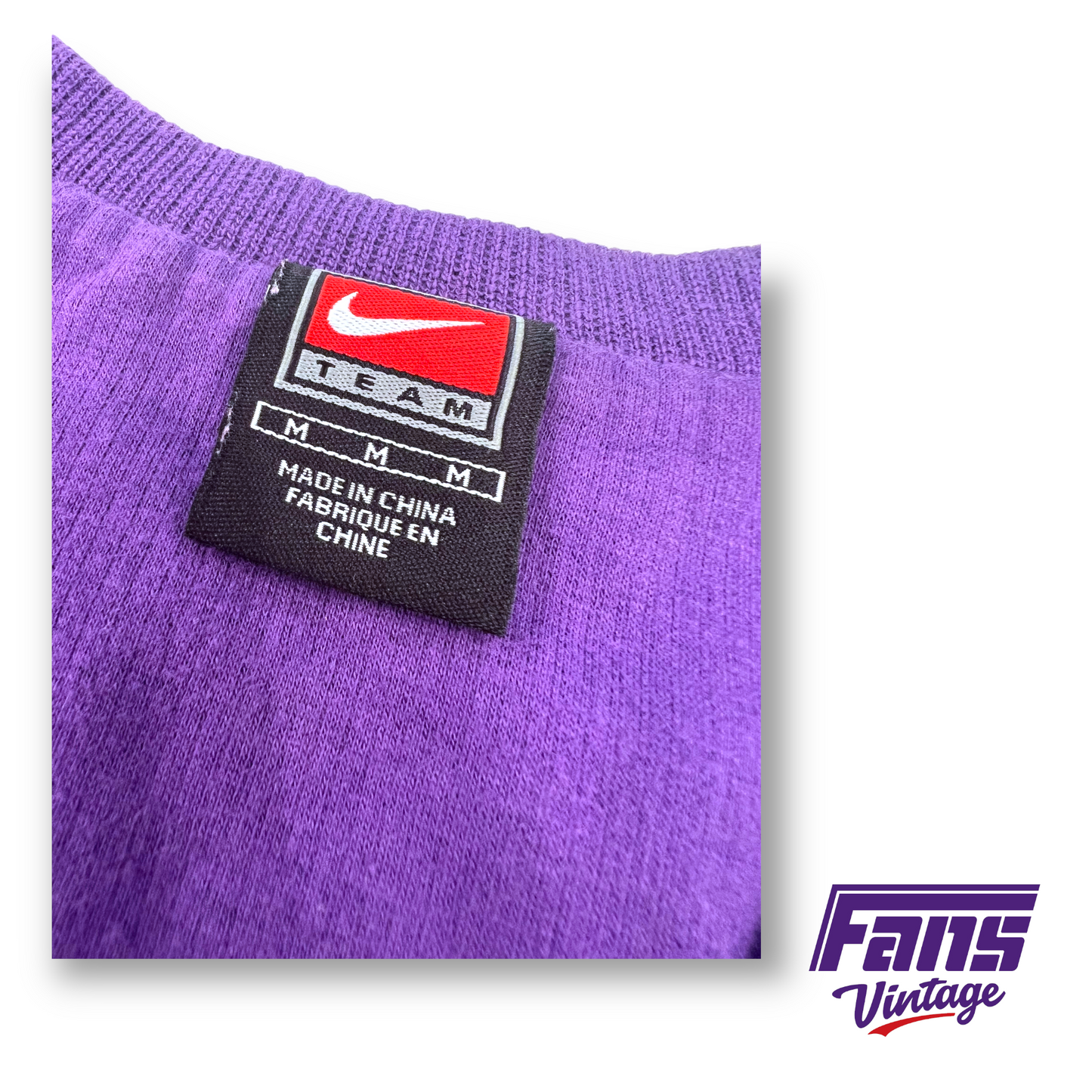 Team Issued! Y2K Nike Vintage TCU Basketball Sweater Vest