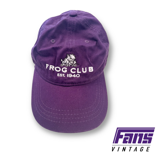 TCU Frog Club Slouchy Dad Hat