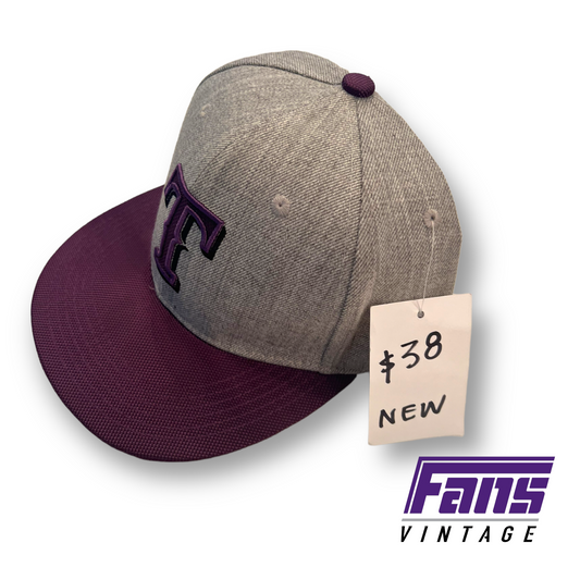 Special Edition Rangers TCU Night Snapback - Silver/Purple