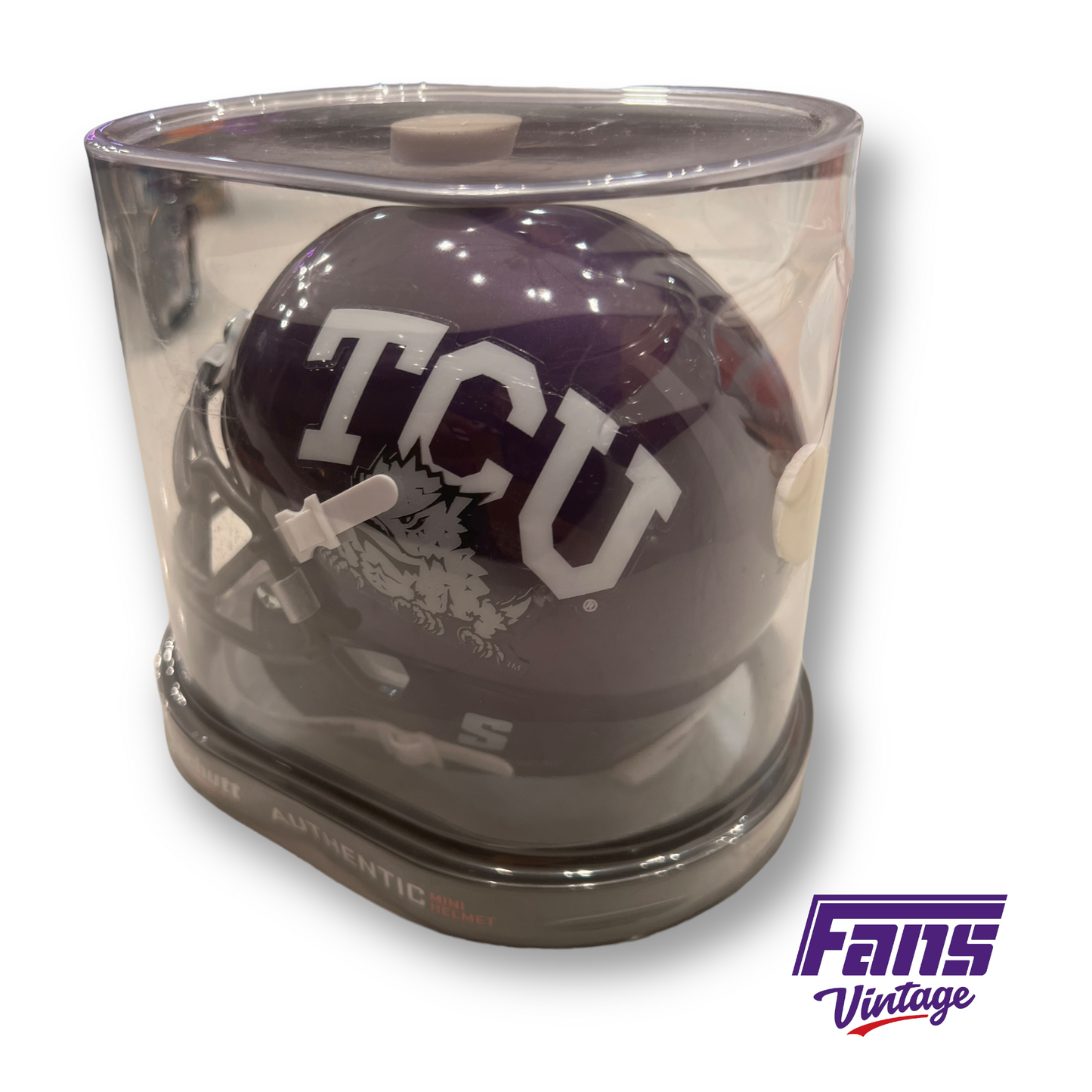 New in Package! TCU Football Alamo Bowl Collector's Mini Helmet