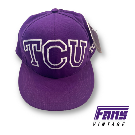 Y2K Vintage TCU Big Logo Nike Flexfit Hat