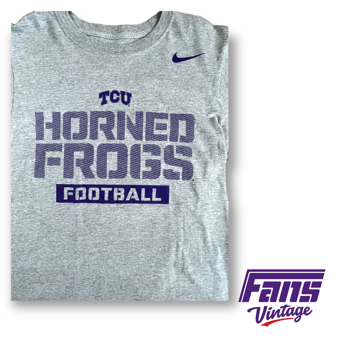 Awesome Nike TCU Football Drifit Tee