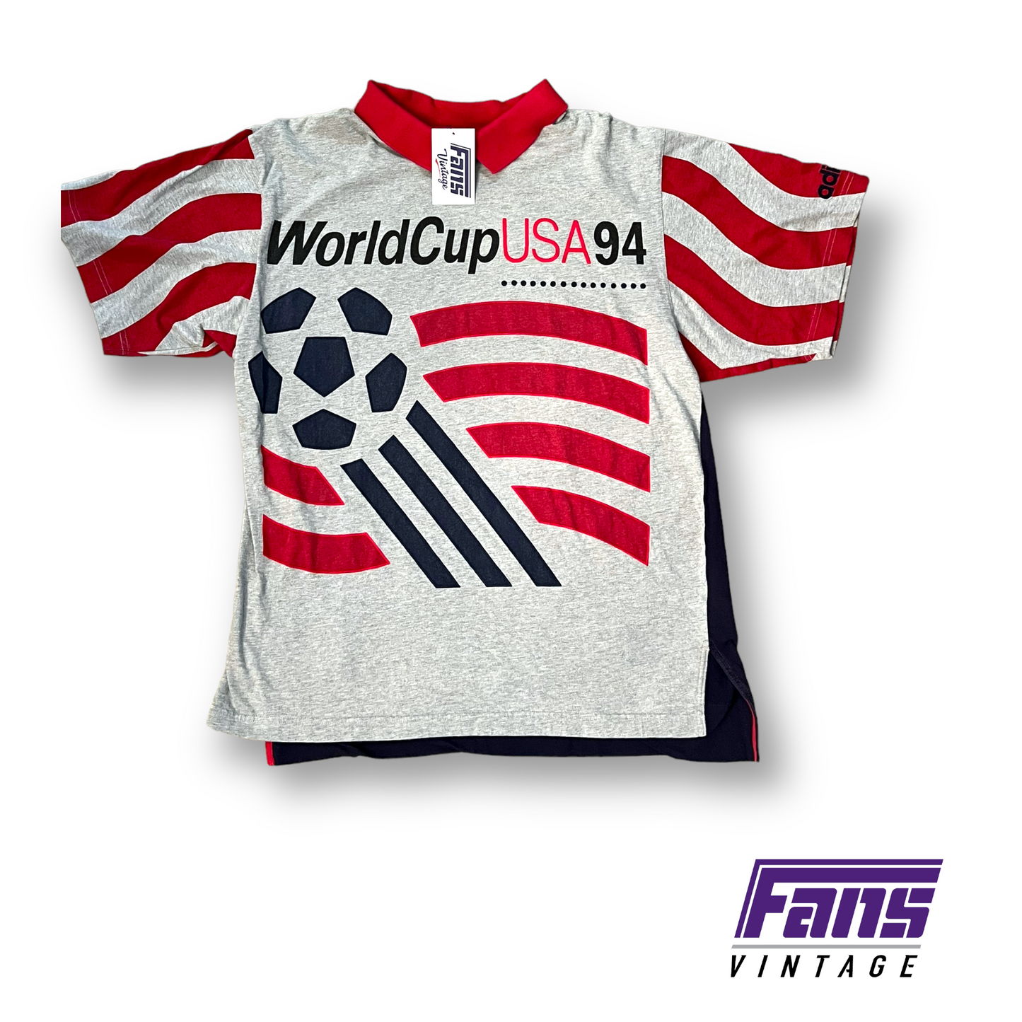 Vintage Adidas World Cup USA 1994 Polo