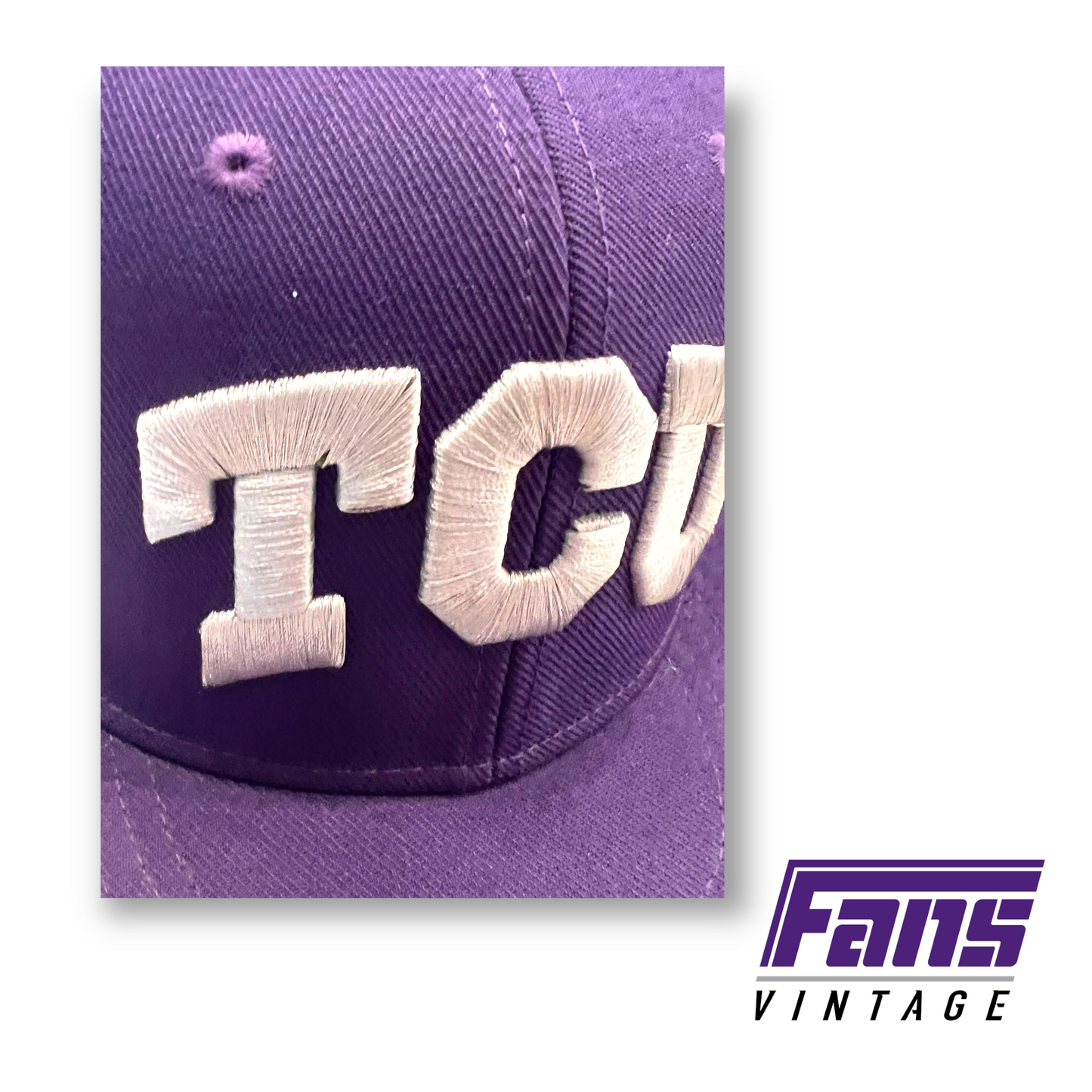 Game Worn! TCU Baseball Nike Flexfit Hat