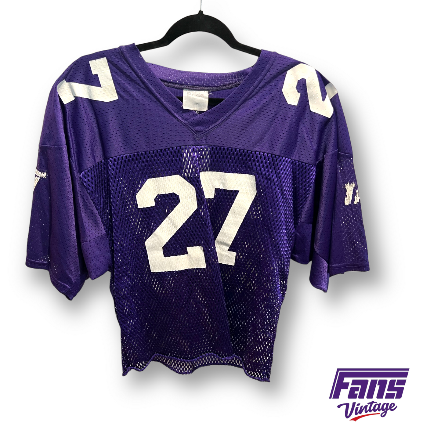 Vintage TCU Football Flying T Logo Practice Jersey