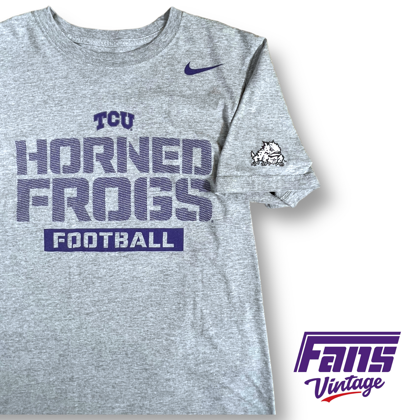 Awesome Nike TCU Football Drifit Tee