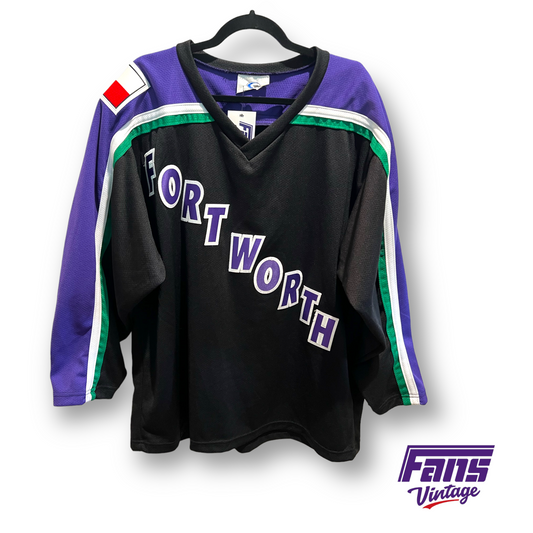 Vintage Fort Worth Hockey Jersey - Limited Edition Fort Worth Brahmas
