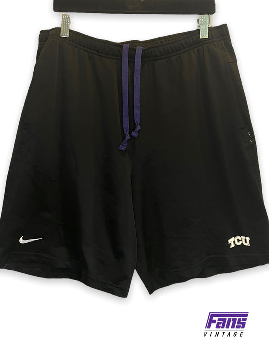 New! Team-Issued TCU Athletics Workout Shorts - Nike Drifit "On Field" Edition
