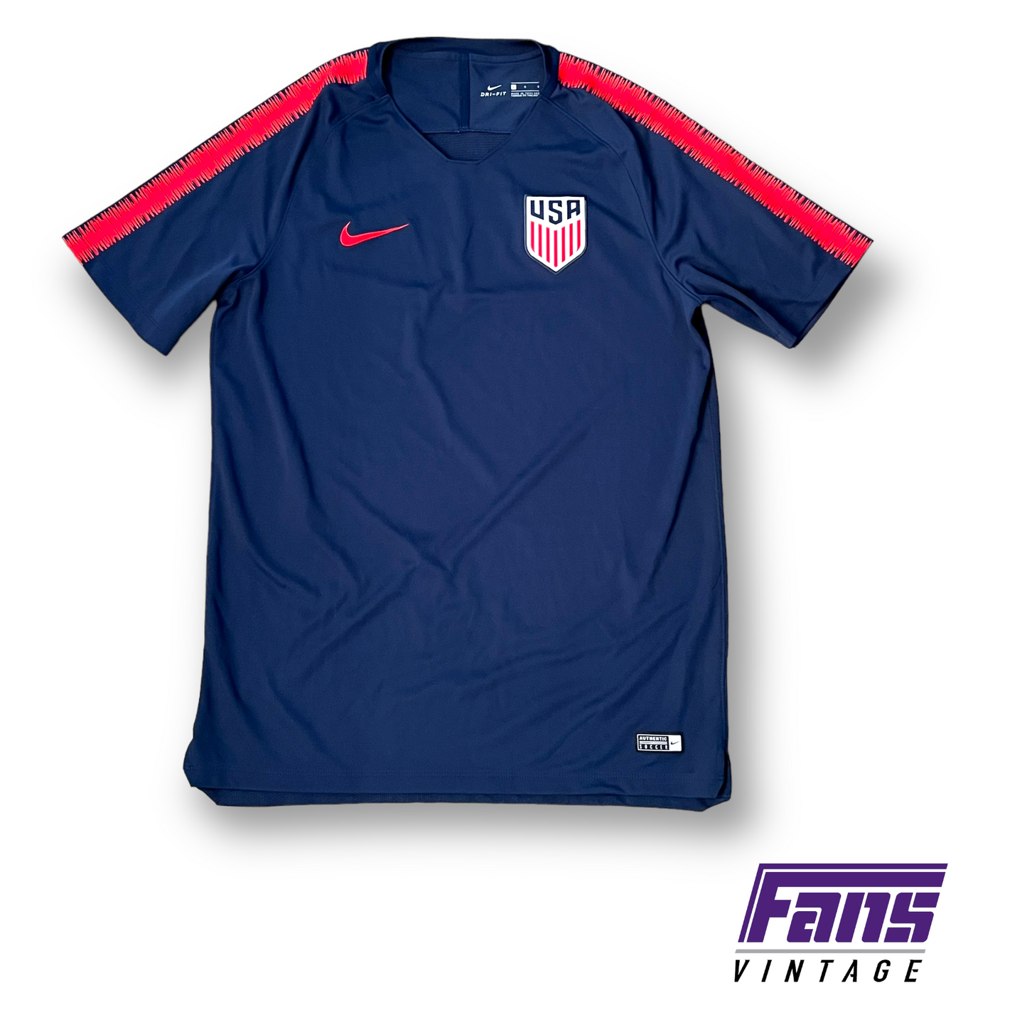 Nike Drifit Authentic USA Soccer Jersey